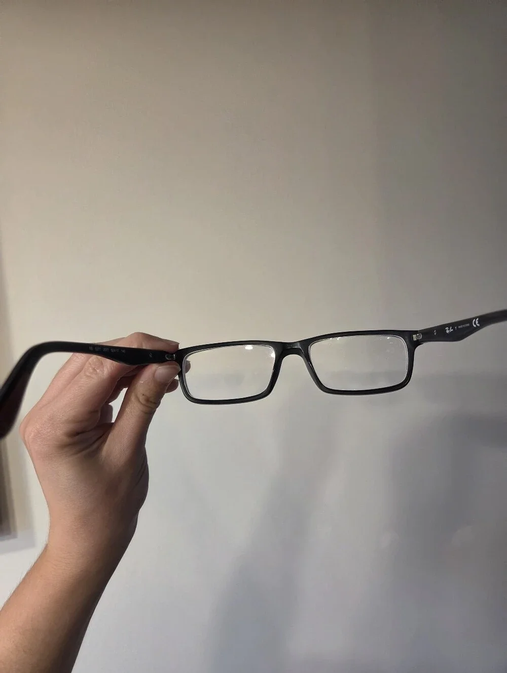 Ray-Ban RB5277 2077 Youth Eyeglasses Frames Matte Black Red 52-17-140